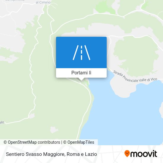 Mappa Sentiero Svasso Maggiore