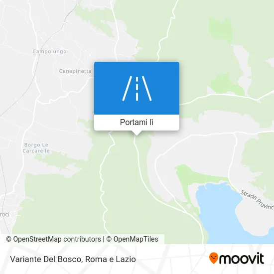 Mappa Variante Del Bosco