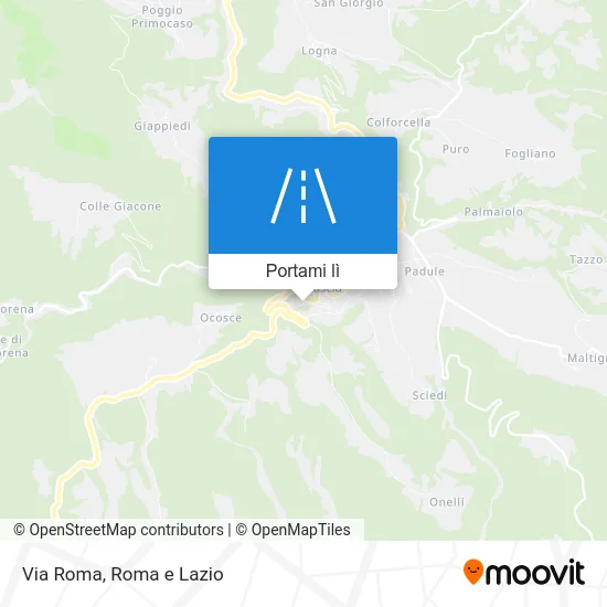 Mappa Via Roma