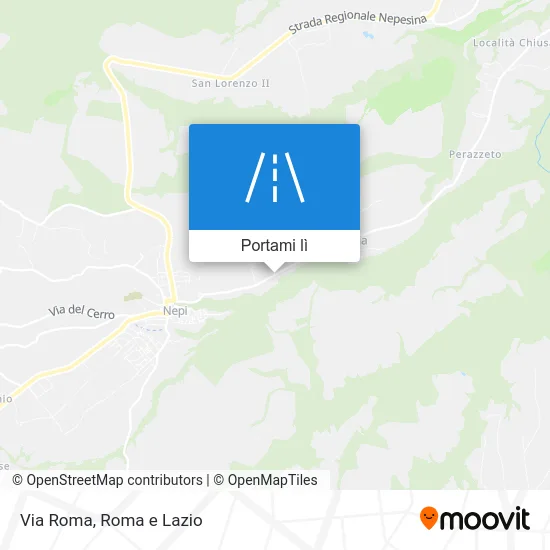 Mappa Via Roma