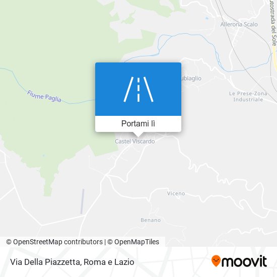 Mappa Via Della Piazzetta