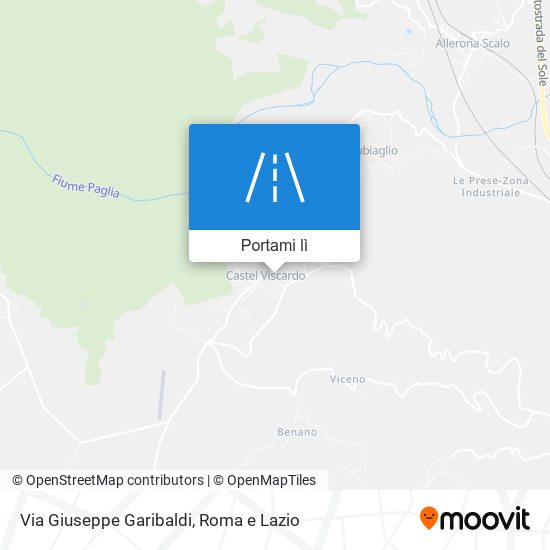 Mappa Via Giuseppe Garibaldi