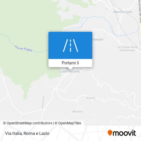 Mappa Via Italia