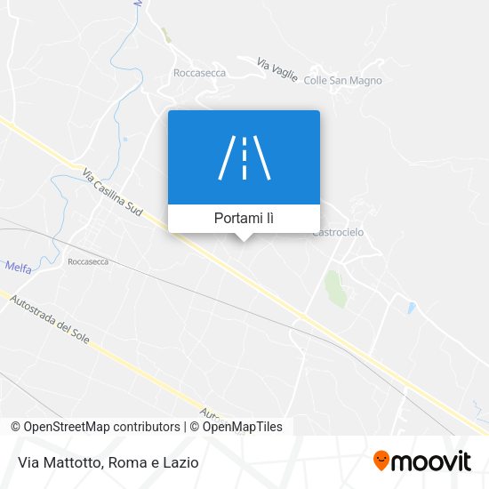 Mappa Via Mattotto