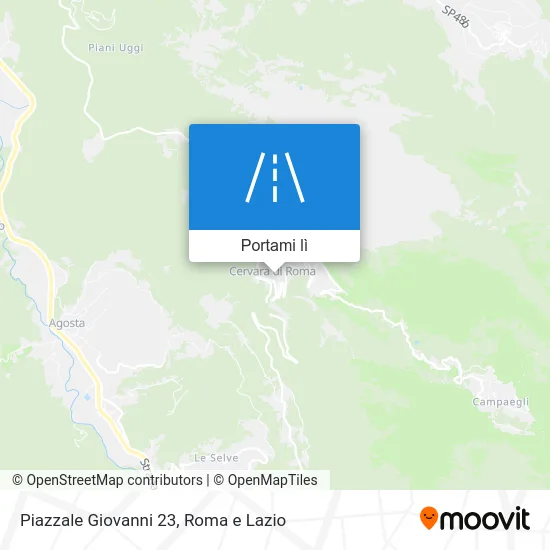 Mappa Piazzale Giovanni 23