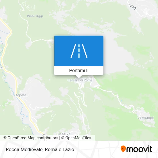 Mappa Rocca Medievale