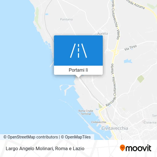 Mappa Largo Angelo Molinari