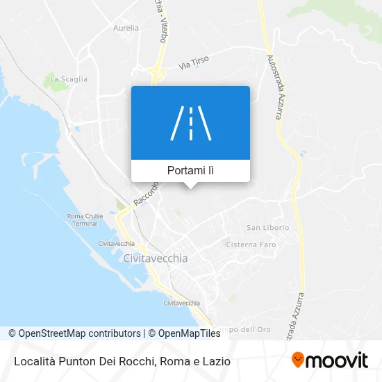 Mappa Località Punton Dei Rocchi