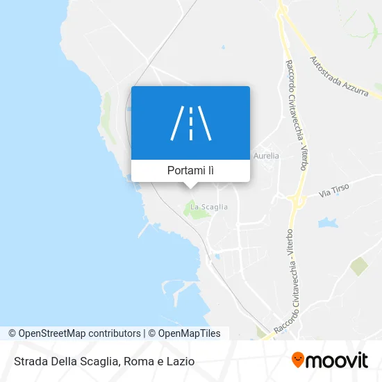 Mappa Strada Della Scaglia