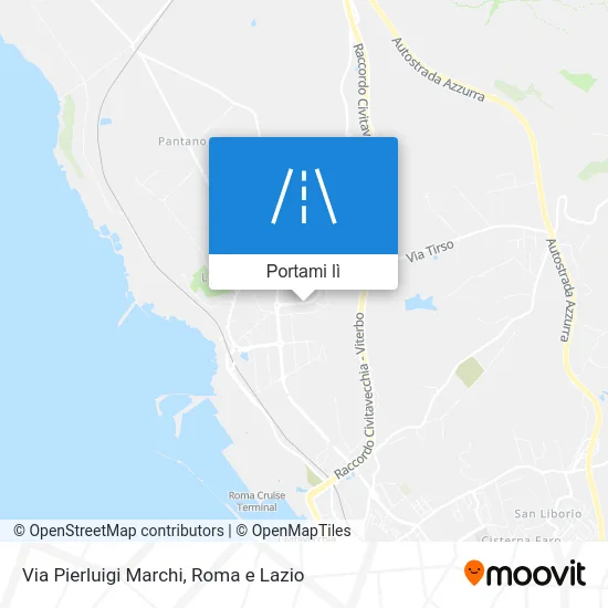 Mappa Via Pierluigi Marchi