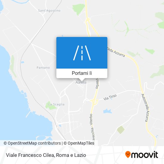 Mappa Viale Francesco Cilea