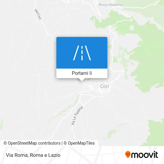 Mappa Via Roma
