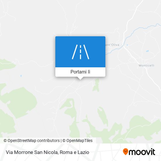 Mappa Via Morrone San Nicola
