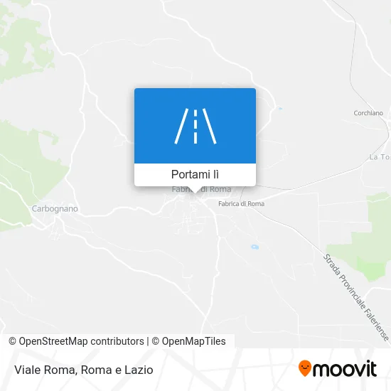 Mappa Viale Roma