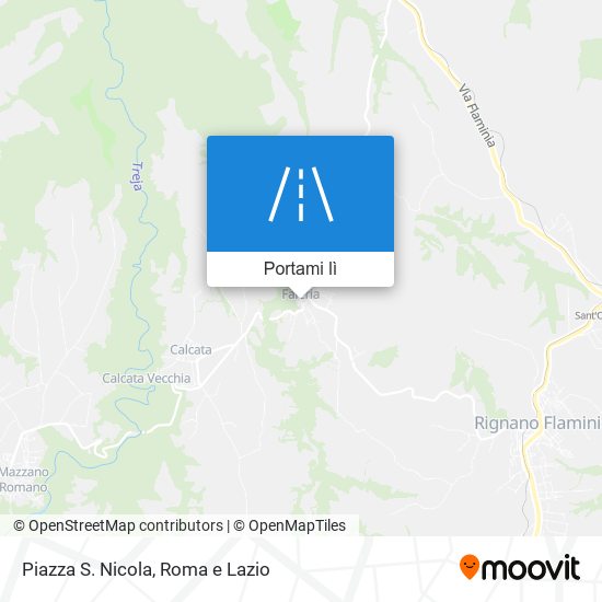 Mappa Piazza S. Nicola