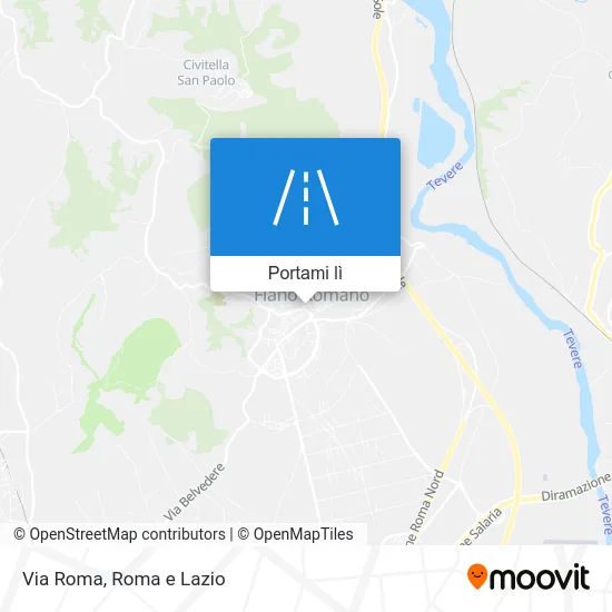 Mappa Via Roma