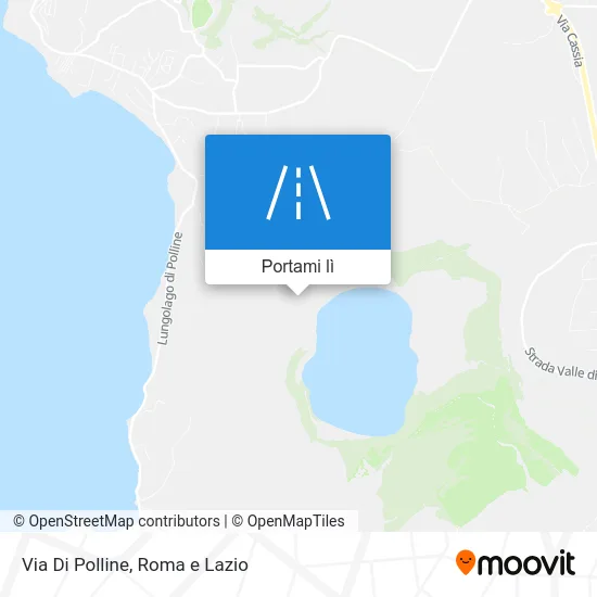 Mappa Via Di Polline