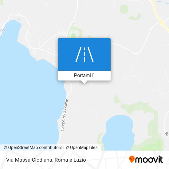 Mappa Via Massa Clodiana