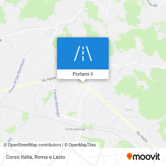 Mappa Corso Italia