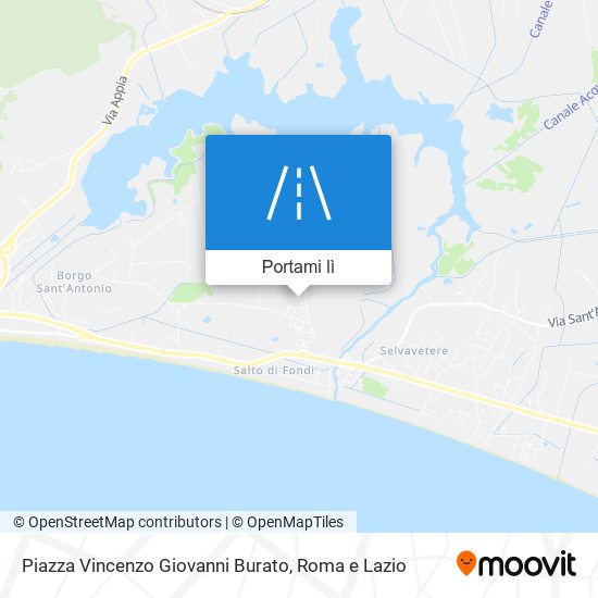 Mappa Piazza Vincenzo Giovanni Burato