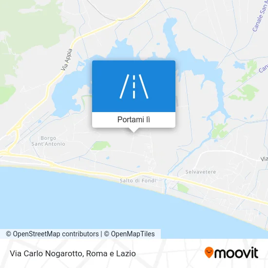 Mappa Via Carlo Nogarotto