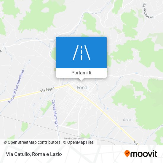 Mappa Via Catullo