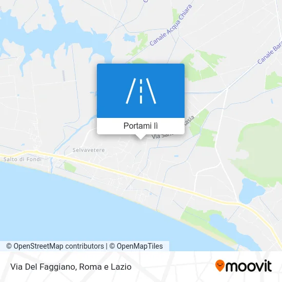 Mappa Via Del Faggiano