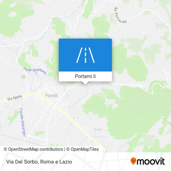 Mappa Via Del Sorbo