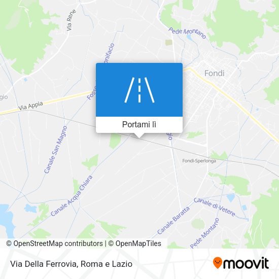 Mappa Via Della Ferrovia