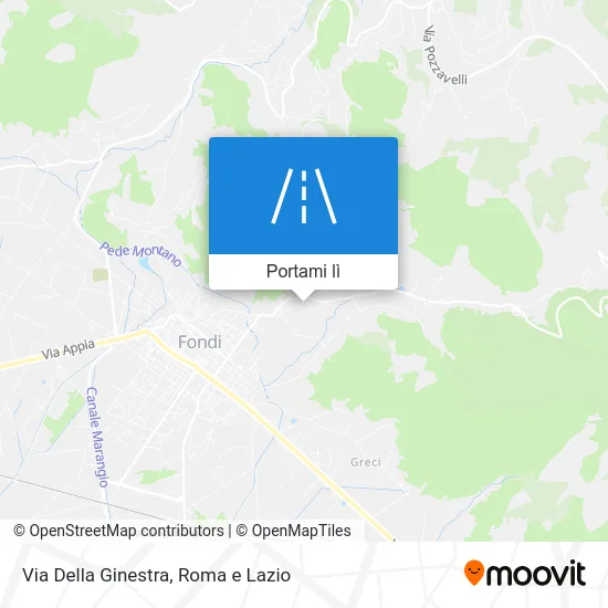 Mappa Via Della Ginestra