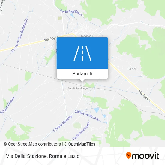 Mappa Via Della Stazione