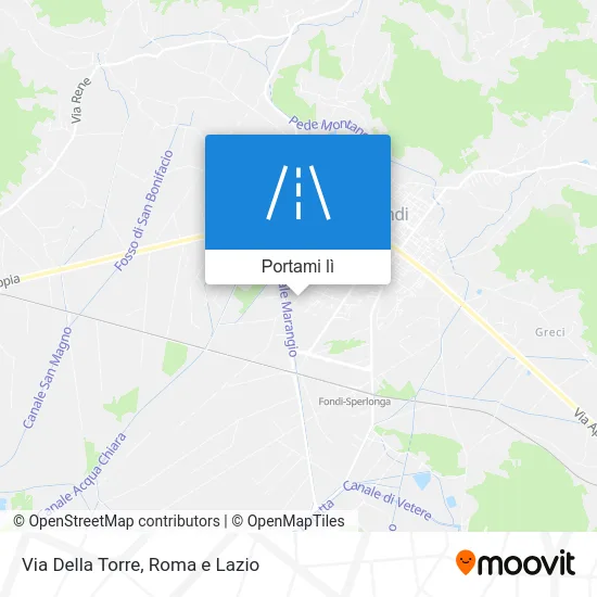 Mappa Via Della Torre