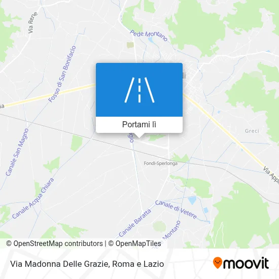 Mappa Via Madonna Delle Grazie