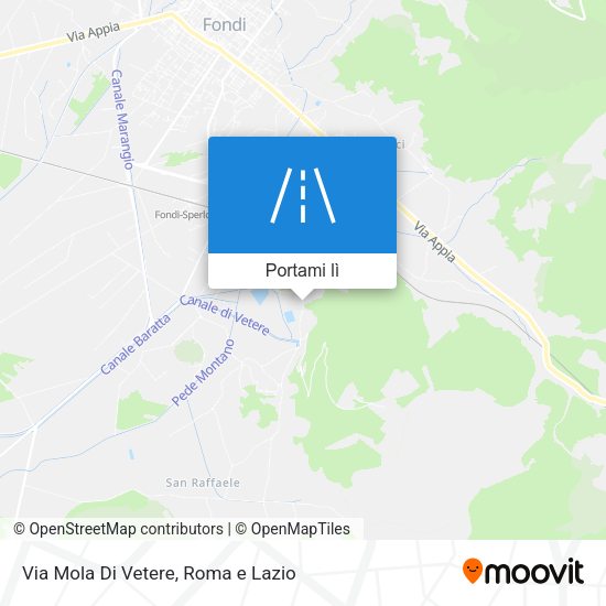 Mappa Via Mola Di Vetere
