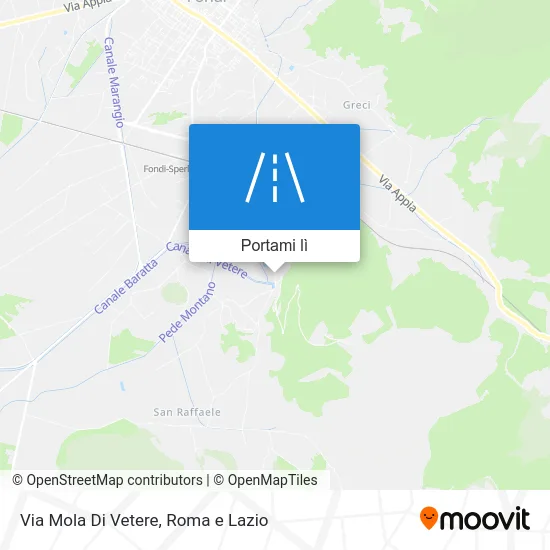 Mappa Via Mola Di Vetere