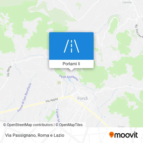 Mappa Via Passignano