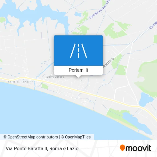 Mappa Via Ponte Baratta II