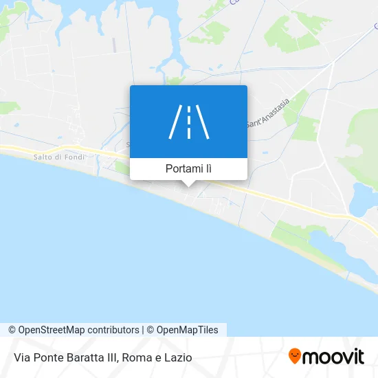 Mappa Via Ponte Baratta III