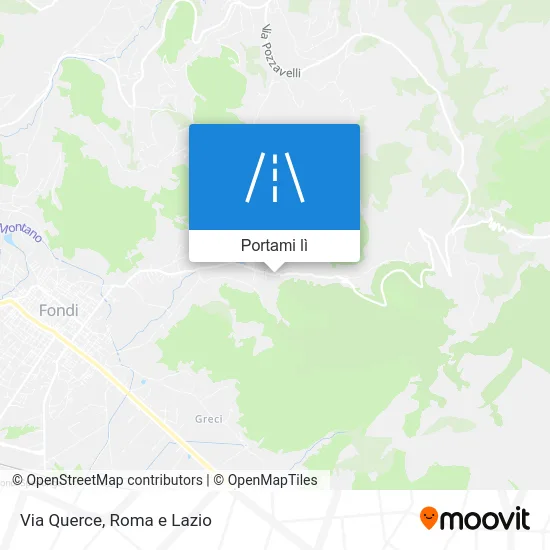 Mappa Via Querce