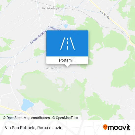 Mappa Via San Raffaele