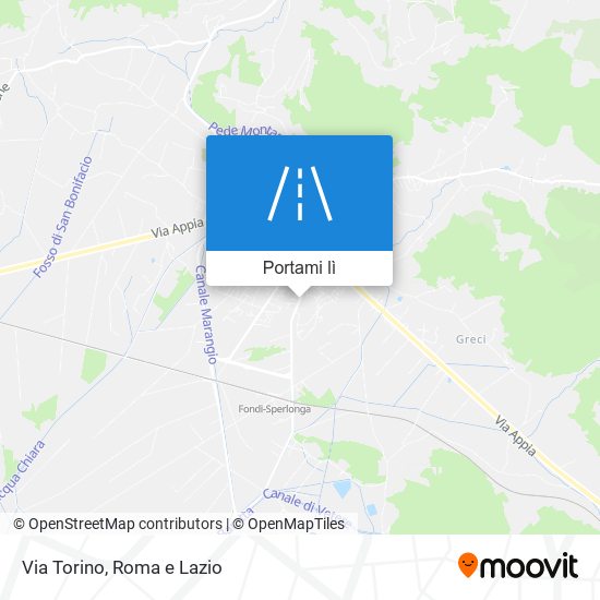 Mappa Via Torino