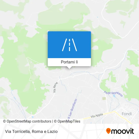 Mappa Via Torricella