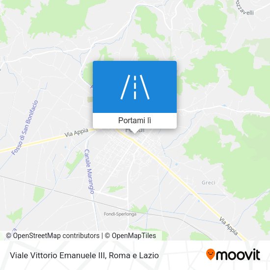 Mappa Viale Vittorio Emanuele III