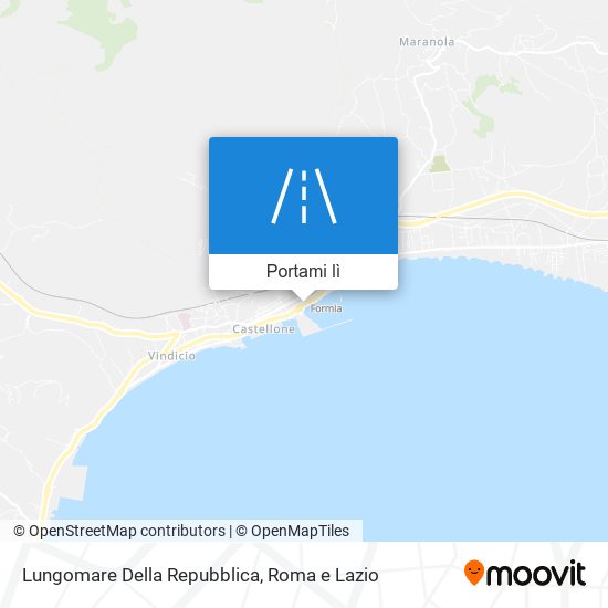 Mappa Lungomare Della Repubblica
