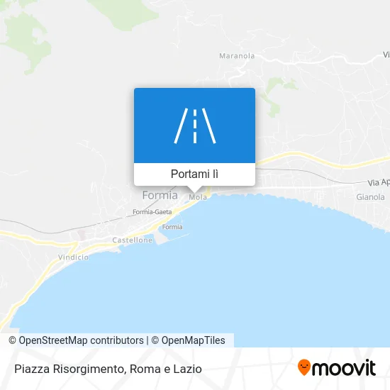 Mappa Piazza Risorgimento