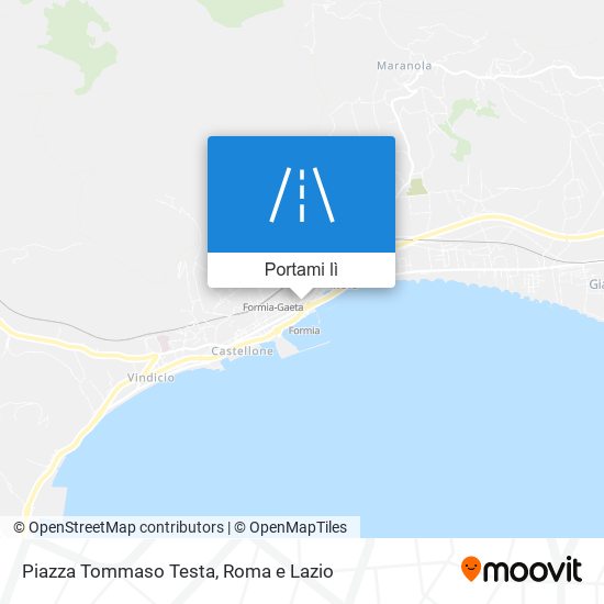 Mappa Piazza Tommaso Testa