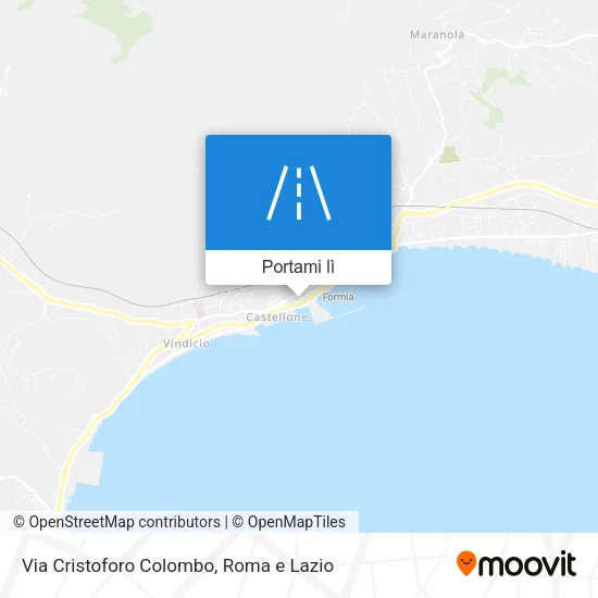 Mappa Via Cristoforo Colombo