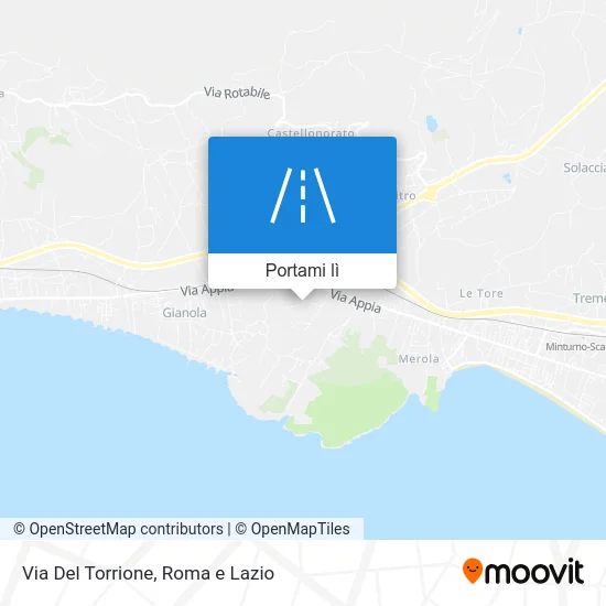 Mappa Via Del Torrione