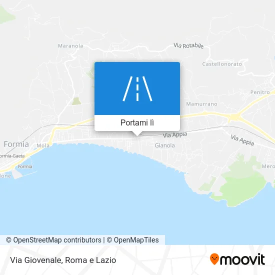 Mappa Via Giovenale