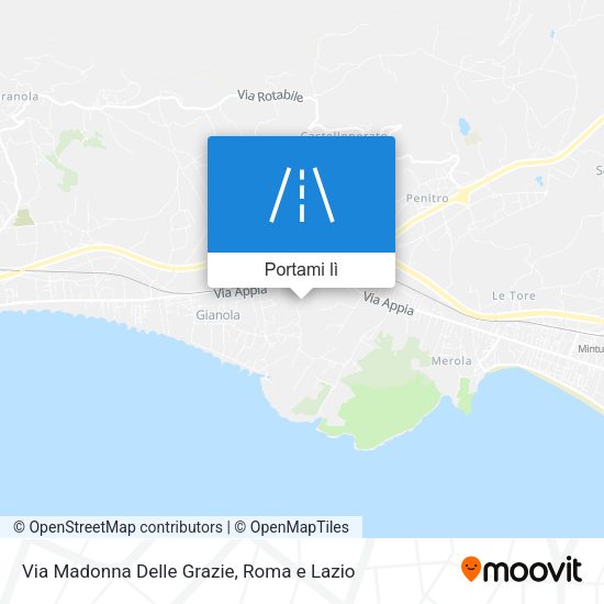 Mappa Via Madonna Delle Grazie